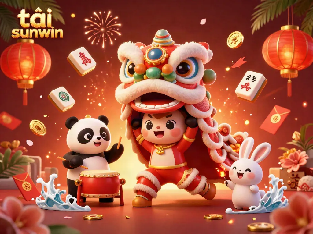 Experience the excitement of tải sunwin with vibrant characters and casino elements for online gaming action.