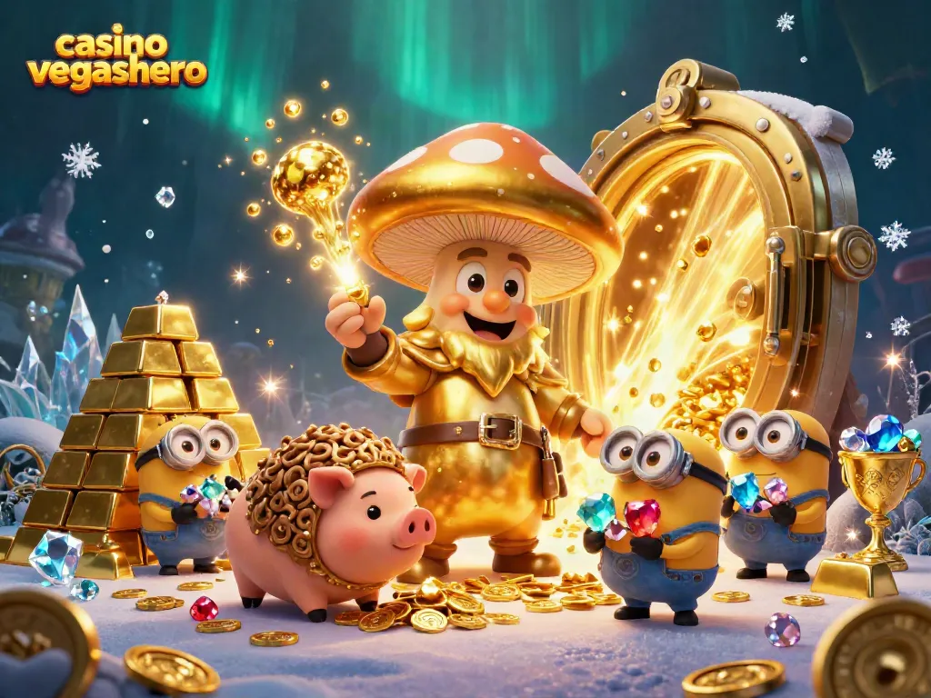 Experience the thrill of gameplay at casino vegashero with a vibrant treasure-filled scene.