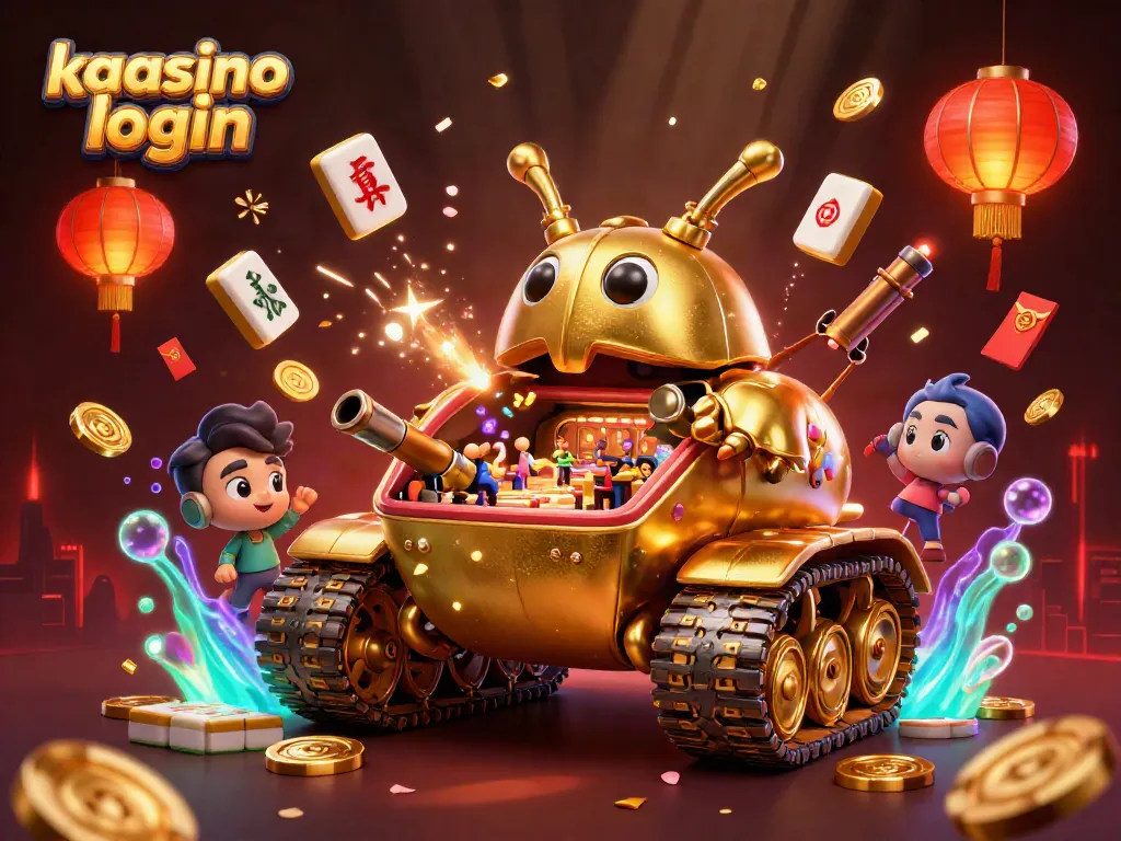 Experience exciting gameplay with kaasino login in this vibrant casino-themed illustration.