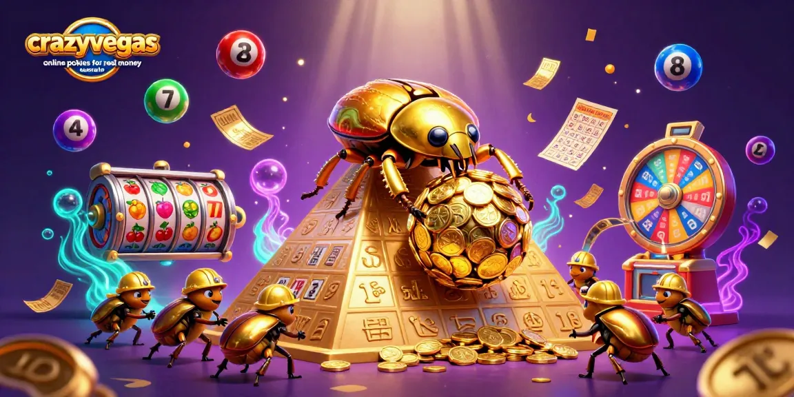 Experience crazyvegas online pokies for real money Australia with vibrant symbols and dynamic elements.